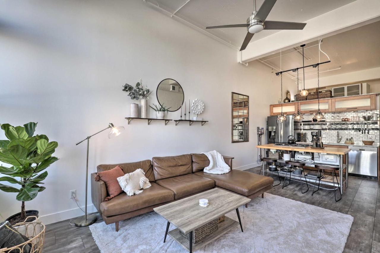 Chic Slc Downtown Studio Loft Walk To Shops Salt Lake City Eksteriør bilde