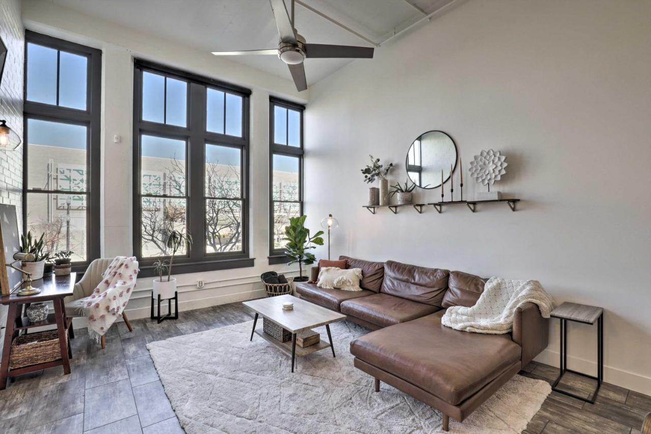 Chic Slc Downtown Studio Loft Walk To Shops Salt Lake City Eksteriør bilde