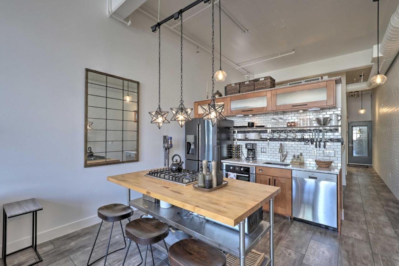 Chic Slc Downtown Studio Loft Walk To Shops Salt Lake City Eksteriør bilde