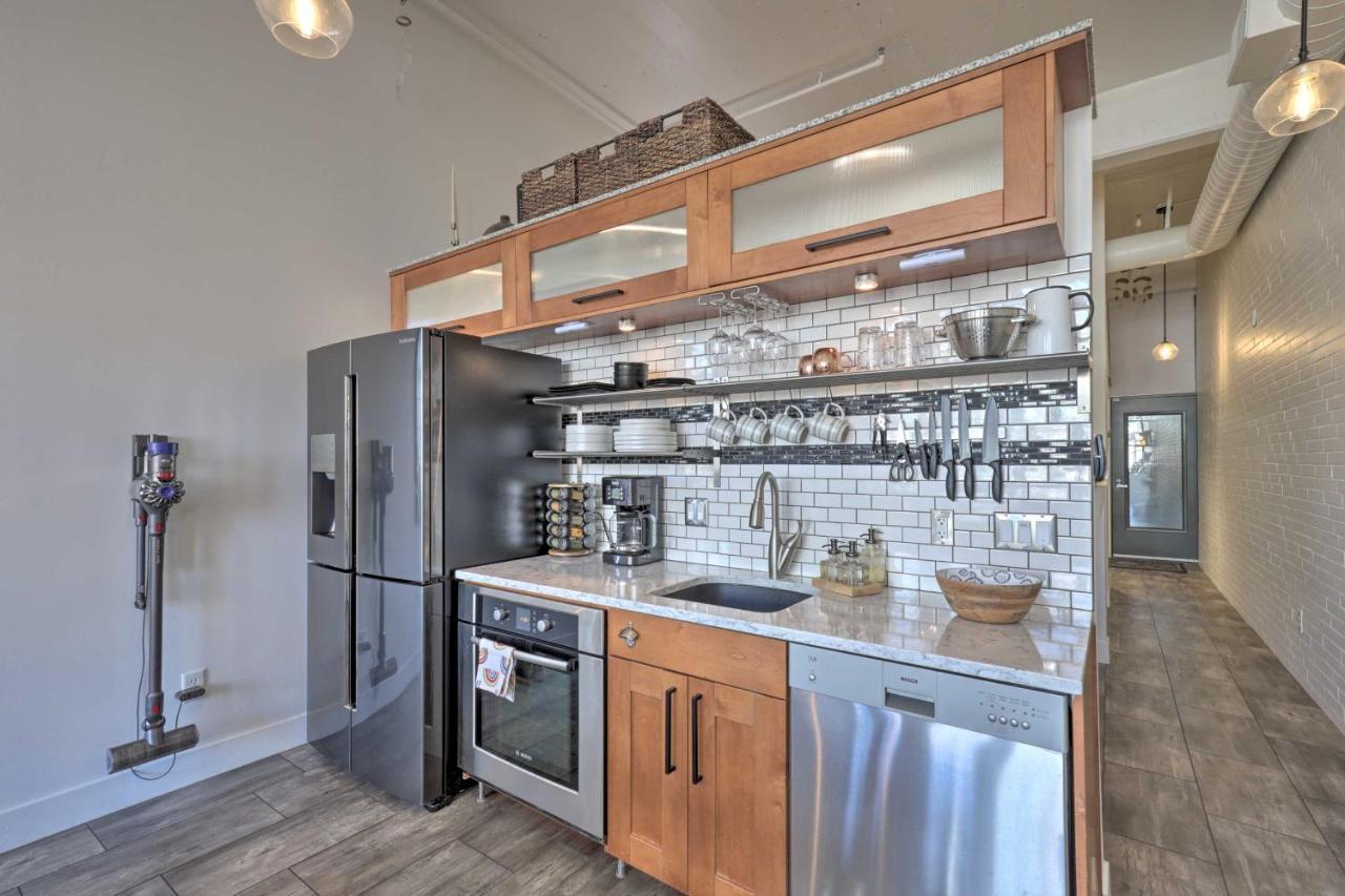 Chic Slc Downtown Studio Loft Walk To Shops Salt Lake City Eksteriør bilde