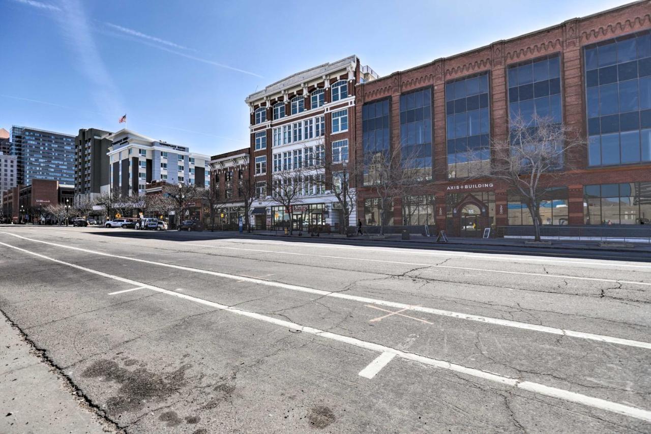 Chic Slc Downtown Studio Loft Walk To Shops Salt Lake City Eksteriør bilde