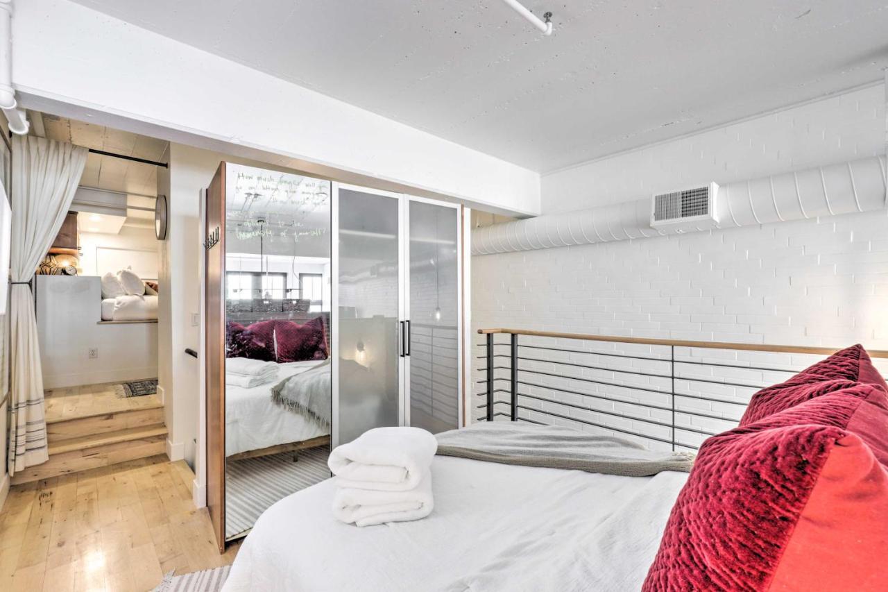 Chic Slc Downtown Studio Loft Walk To Shops Salt Lake City Eksteriør bilde